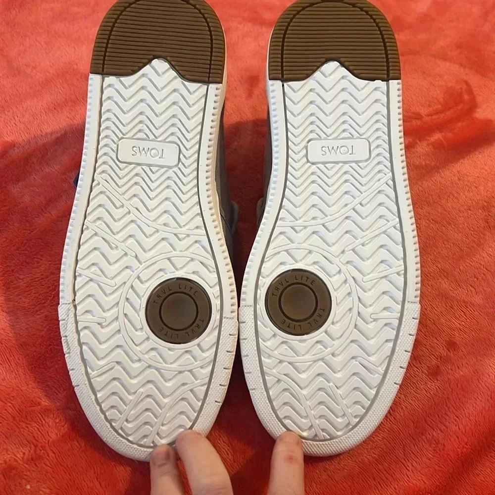 NWT** Toms travel lite 2.0, color: drizzle grey canvas men’s size 7. NWT - Picture 3 of 6